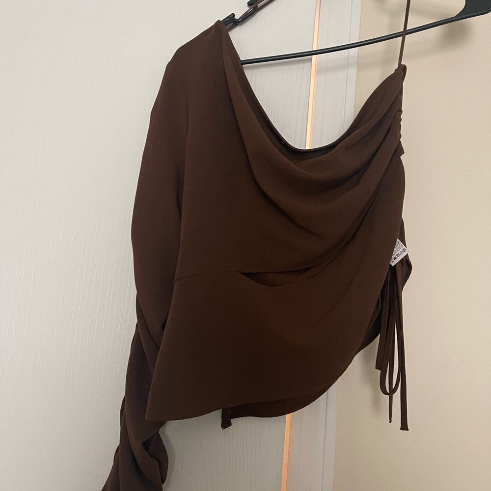 One sleeve top